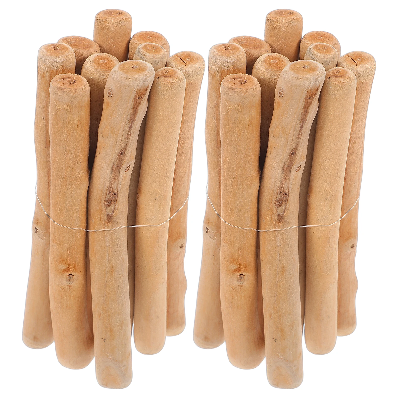 

2 Bags Decors Driftwood Craft Twigs for and Crafts Sticks Decorate Tree Branch Khaki