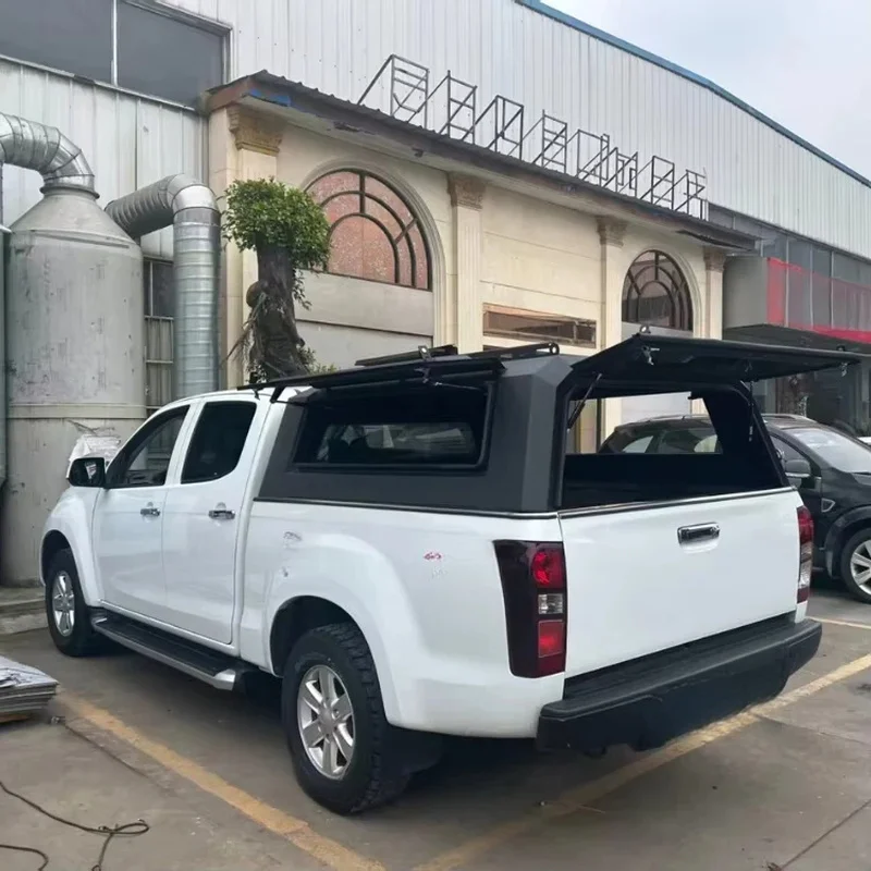 Waterproof Overland Hard Topper Split Truck Cover Canopy For Tacoma F150 Hilux F150
