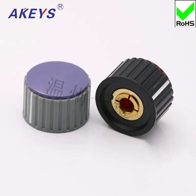 10 pcs KYZ-25-6.0 potentiometer rubber plastic color hat welding machine commonly used current adjustment knob switch