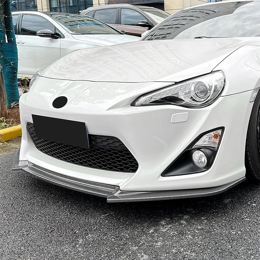 For 2012-2016 Toyota 86 GT86 FT86 Car Front Bumper Lip Splitter Spoiler Diffuser Lower Guard Protector Accessories Modification
