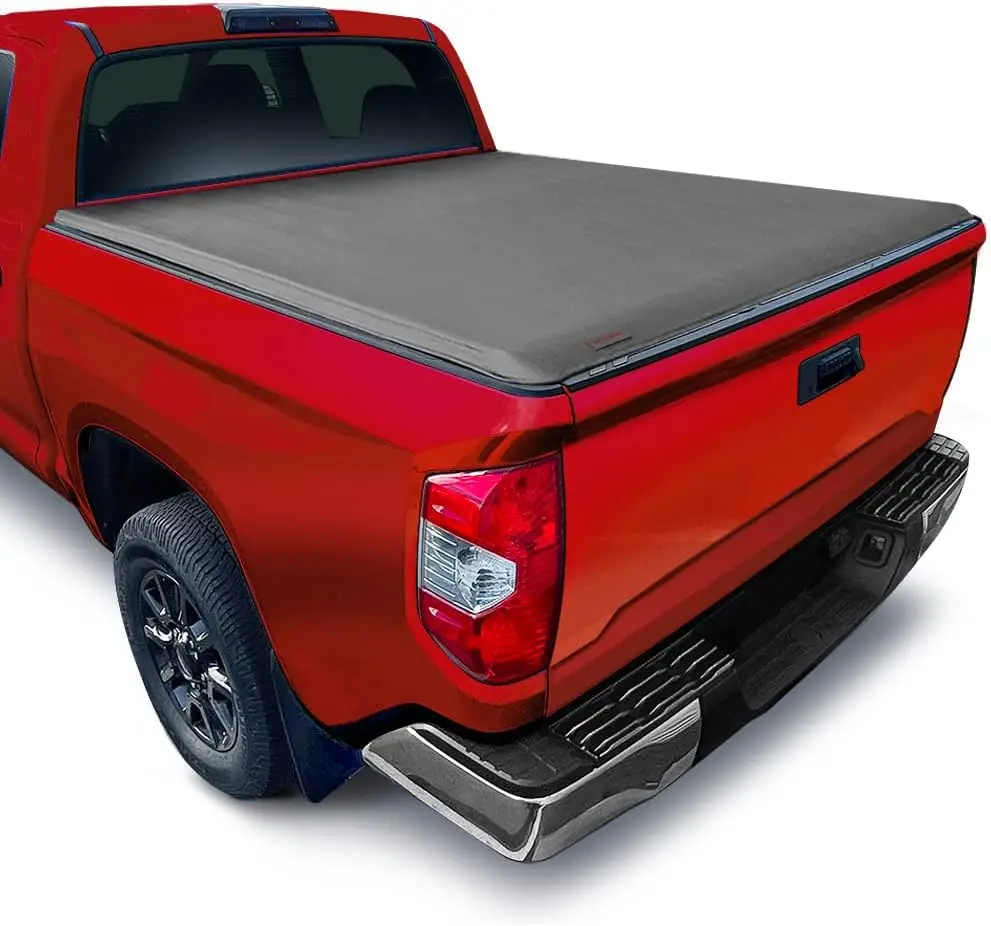 Soft Roll-up Truck Bed Tonneau Cover for 2022-2026 Toyota Tundra, 5.5' Bed, Ensures Cargo Protection
