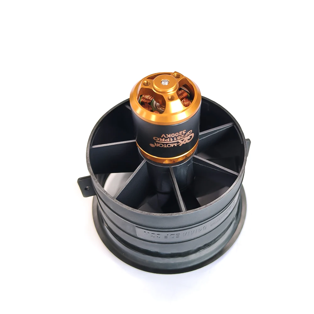 QX-MOTOR QF2611 QF2611PRO 50mm EDF 12 pale Ventola intubata CW CCW con motore brushless per FPV Multirotore Elicottero Drone Parti giocattolo