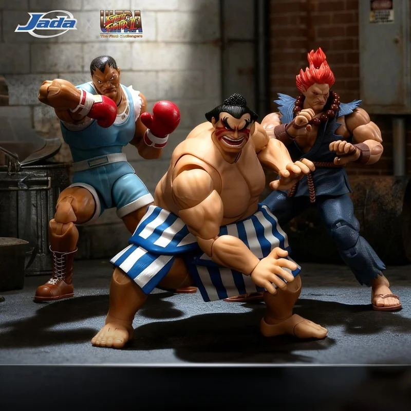 

В наличии: Фигурка Jada Haogui King of Fighters Bison Edmond Honda из серии Street Fighter 2, многосуставная, коллекционная модель