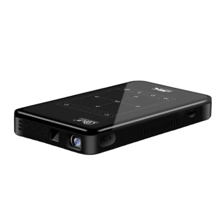 Portable mini projector android 9 2G 16G HD-MI input 3D 4K movie projector  with mirroring DLP projector