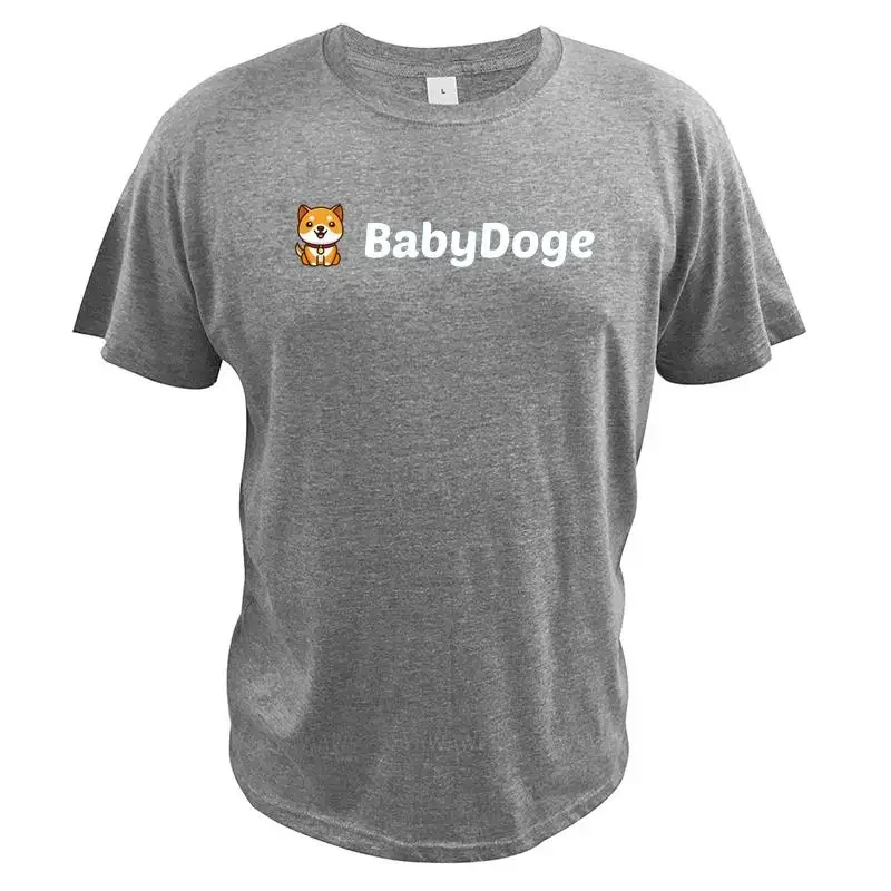 Baby Doge T-shirt Cryptocurrency BabyDoge Crypto Coin Lovers Funny Cotton Summer Casual Soft Unisex T Shirt New Arrival Summer