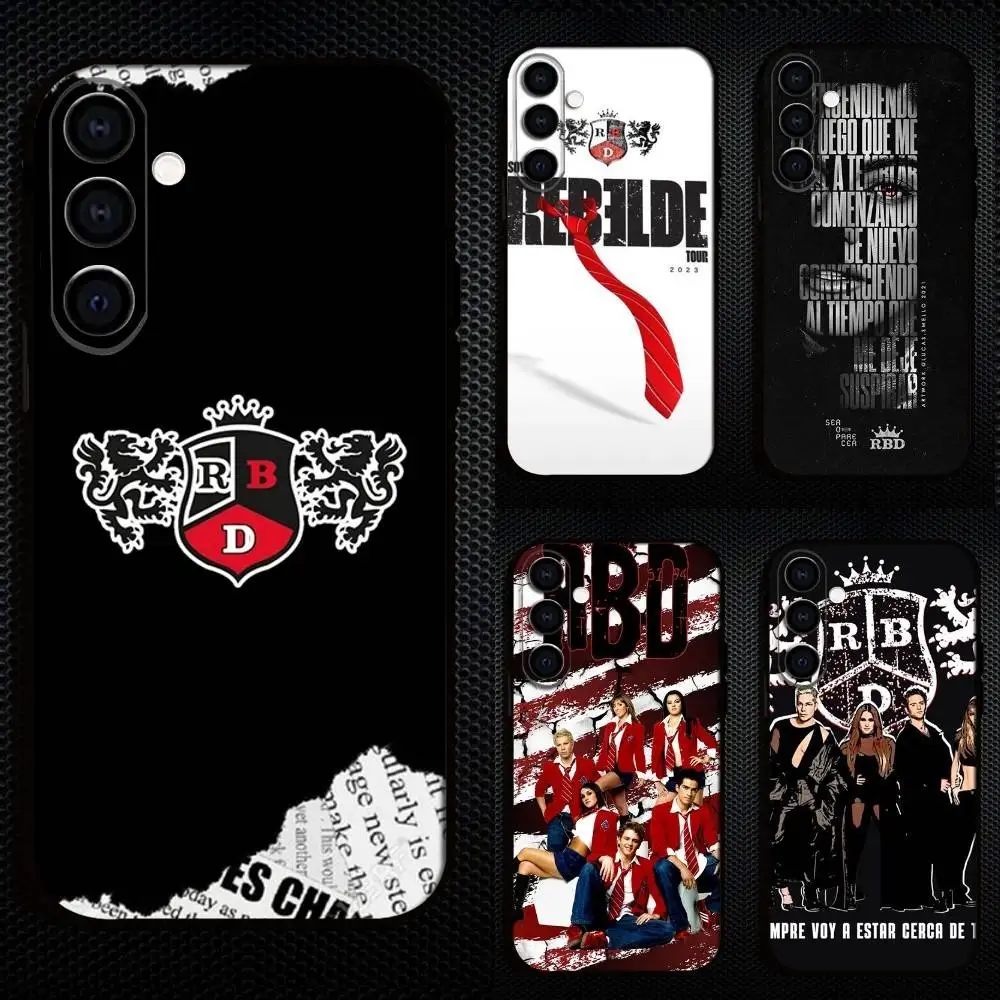 

R-RBD R-Rebelde Singer Phone Case For Samsung Galaxy A73,A72,A71,A70,A53,A52,A51,Others Soft Black Cover