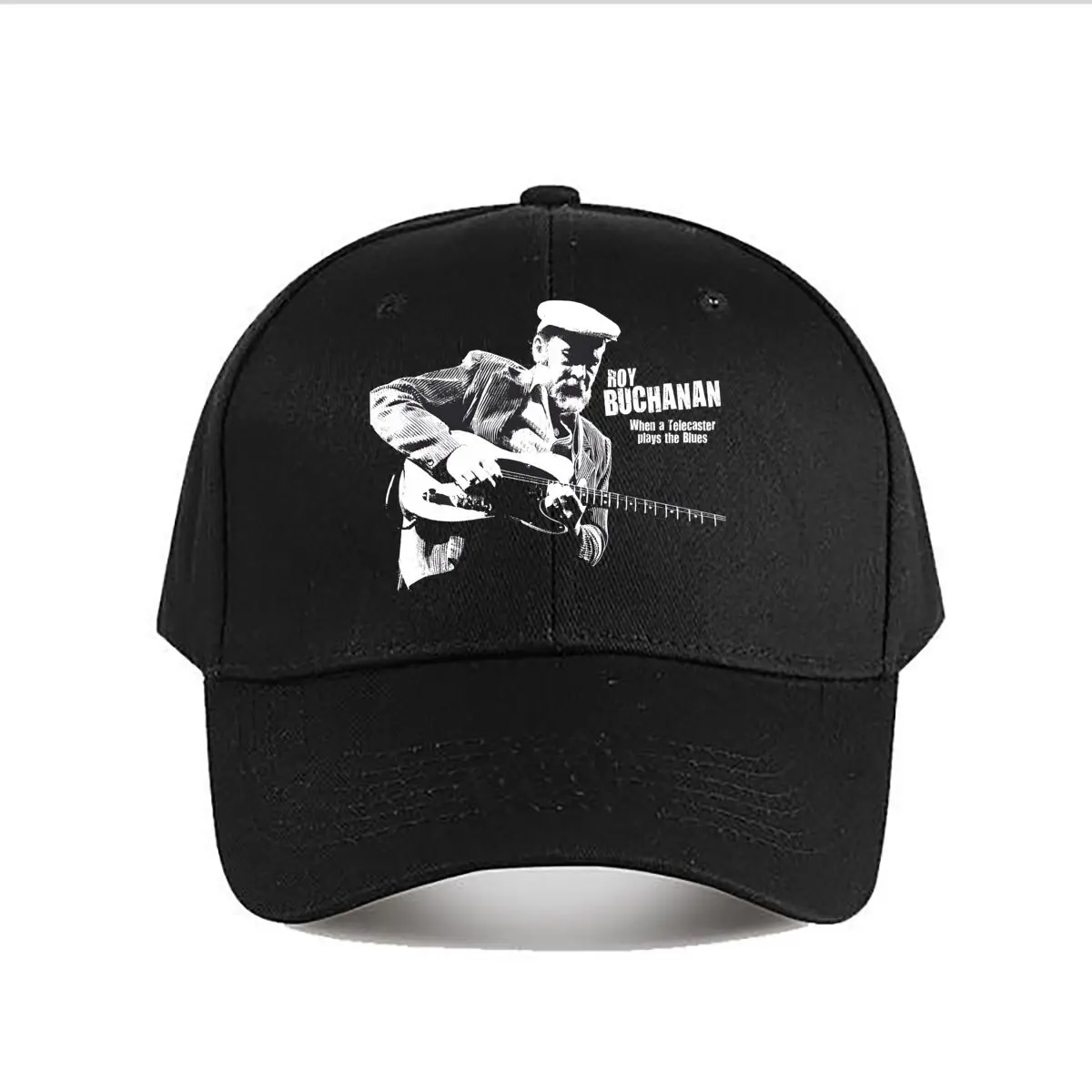 

Roy Buchanan Guitarist Portrait Art Print Baseball Cap