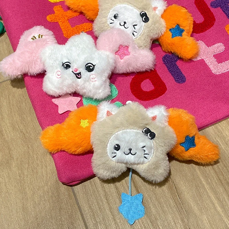 الكرتون أجنحة الموضة دلاية شكل نجمة المفاتيح لطيف دمية أفخم قلادة الإبداعية Kawaii حقيبة مدرسية اكسسوارات الديكور الهدايا