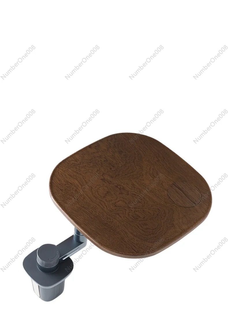 

2025 New Magnetic Suspension Car Tray Table, Solid Wood Square Design Multifunction for SUV Backseat