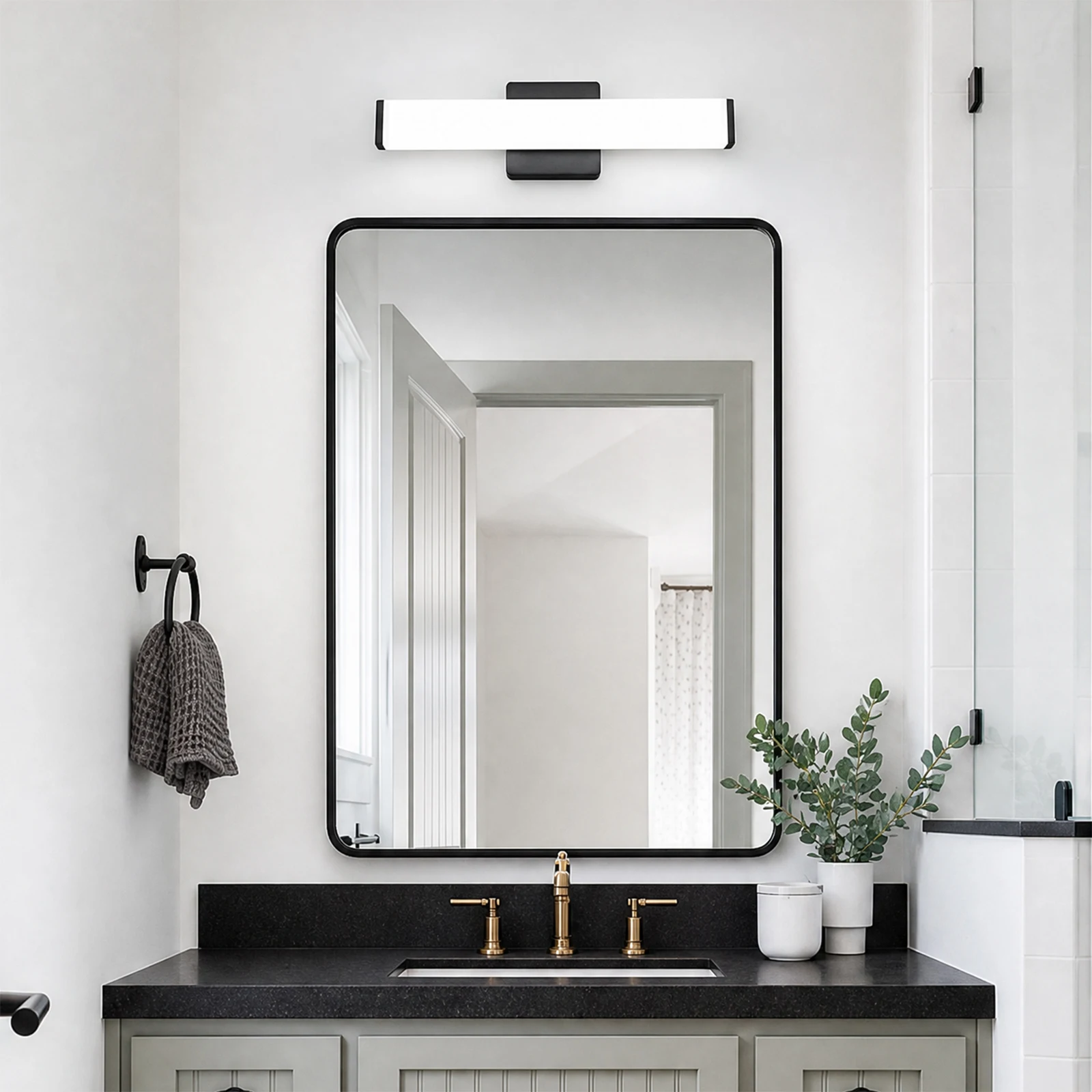 Luminária de parede LED para b - Dressing Table Vanity With Lighted Mirror avaliação e preço
