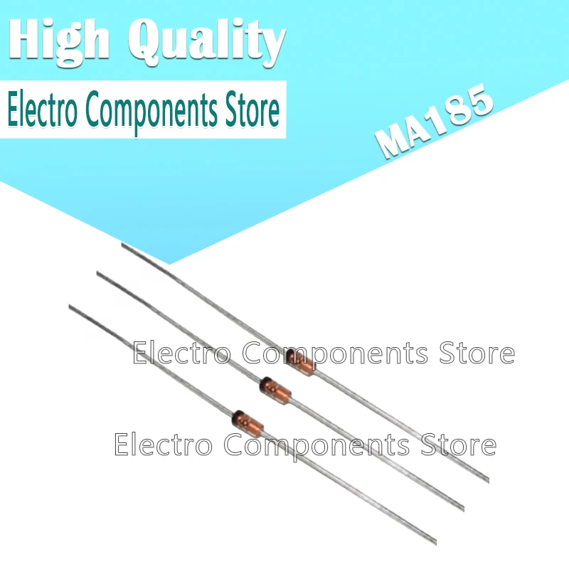10Pcs/Lot Switching Diode MA185-(TA5) DO-34 MA185 Silicon Epitaxial Planar Type For Switching Circuits