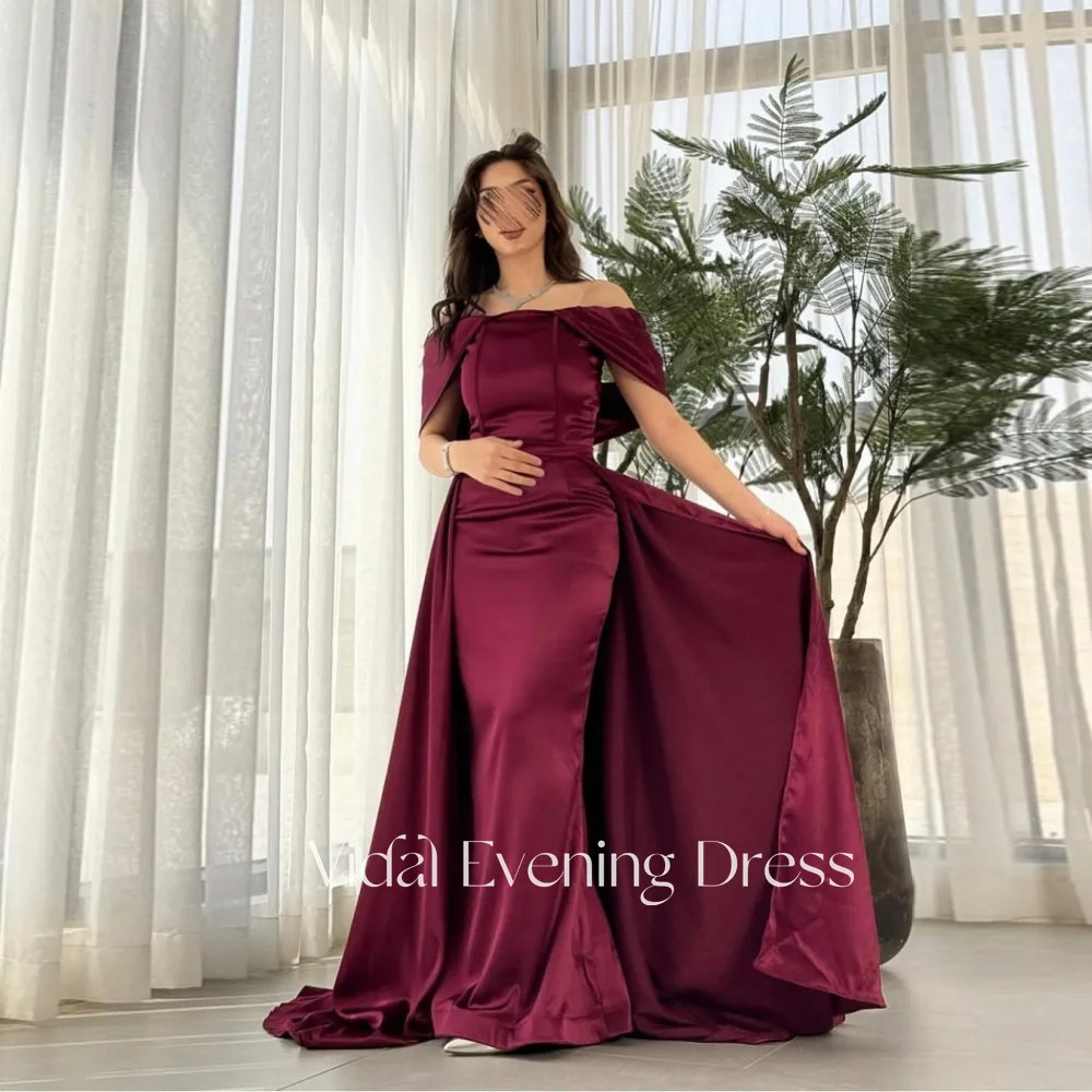 

Vindal Arabic Evening Dress Customized Elegant Mermaid Muslim Bridal Gown Party Dress for Wedding Vestidos De Novia Boda