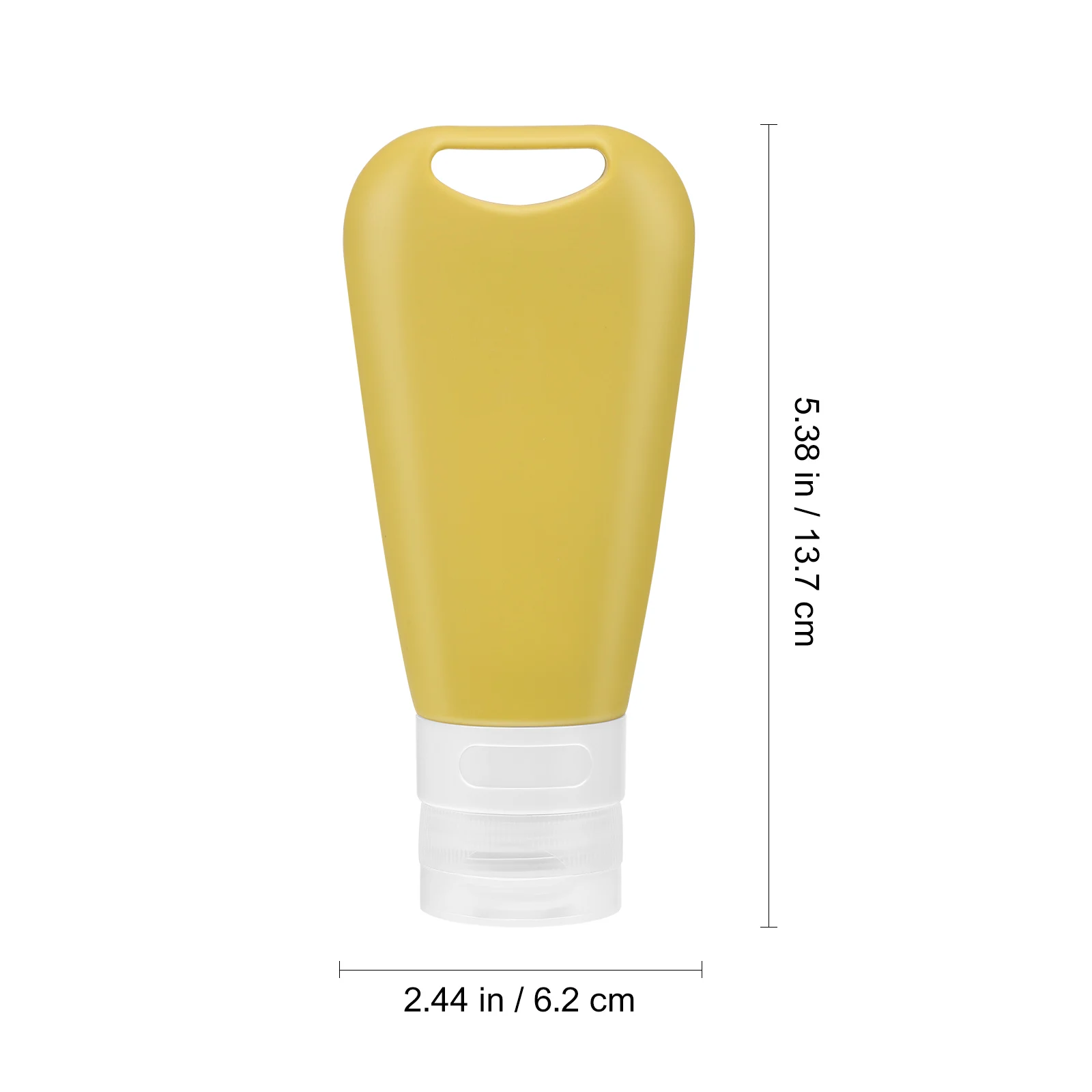 

4Pcs Travel Bottles Silicone Refillable Portable Travel Size Containers Lightweight Toiletry Bottles for Shampoo Lotion