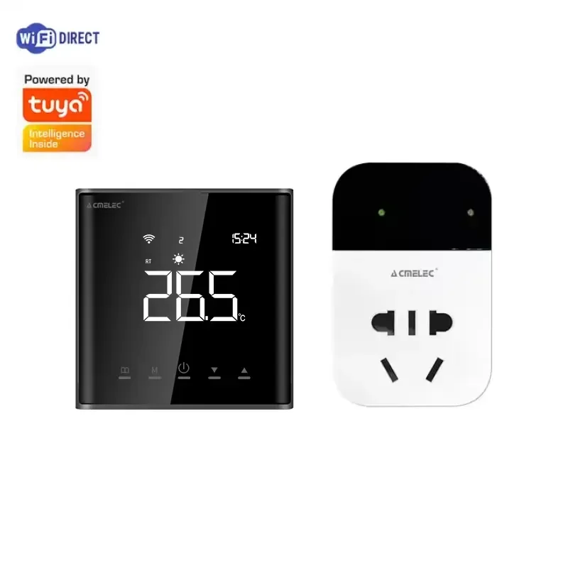 RF433 Wireless Thermostat Boiler Smart WiFi Remote Temperature Controller Floor Heating Regulator Alice Alexa Google