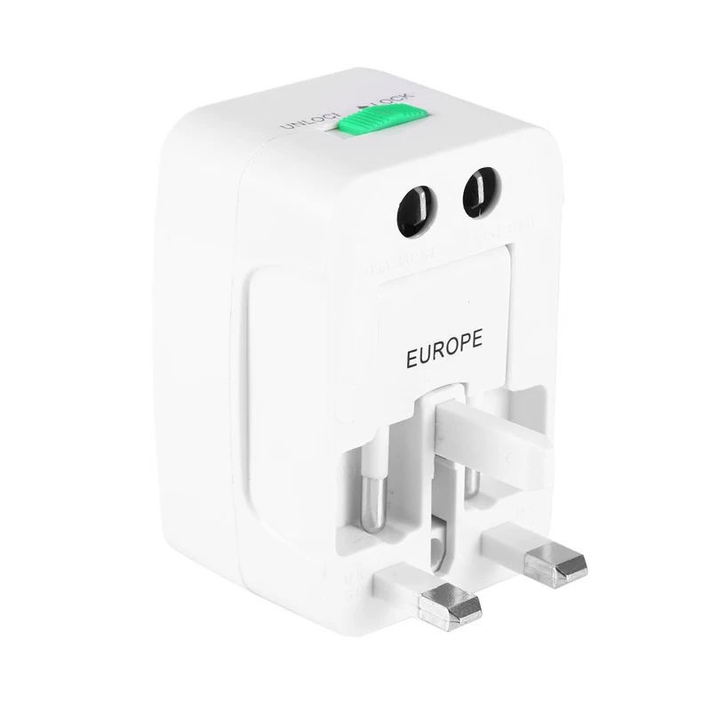 Adaptador de enchufe Universal para cargador de viaje, convertidor de enchufe de EE. UU., Reino Unido, UE, cargador de corriente de viaje mundial, adaptable a 110-250V 3-10A