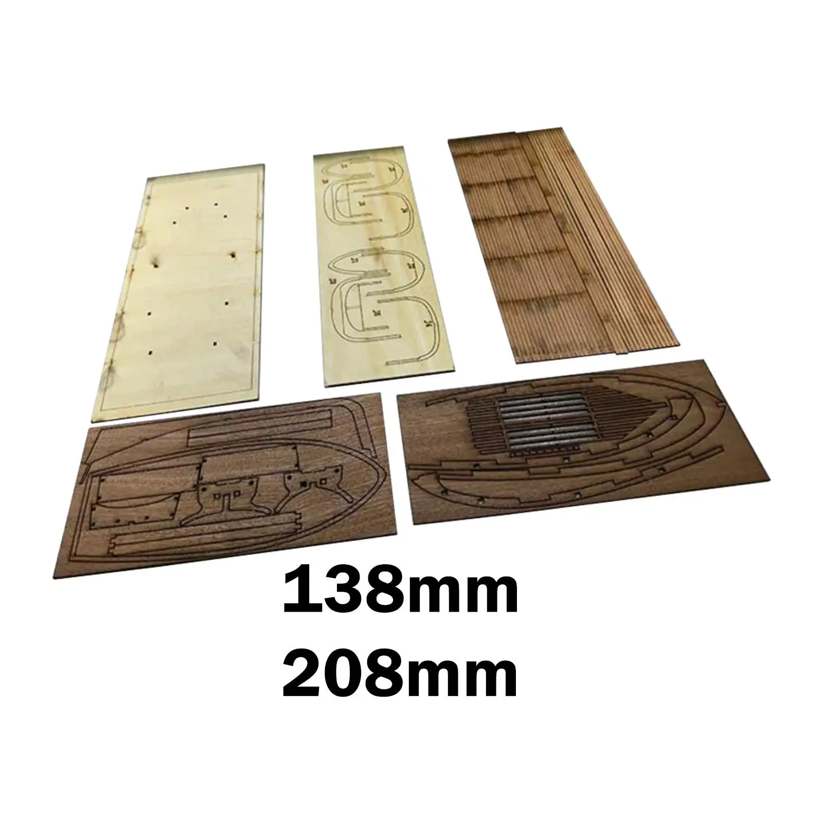 Wooden Ship Model Building Kit Sturdy Woodcraft Classics Unfinished Self Assembly DIY Hobby Boat for Collections Handmade Craft