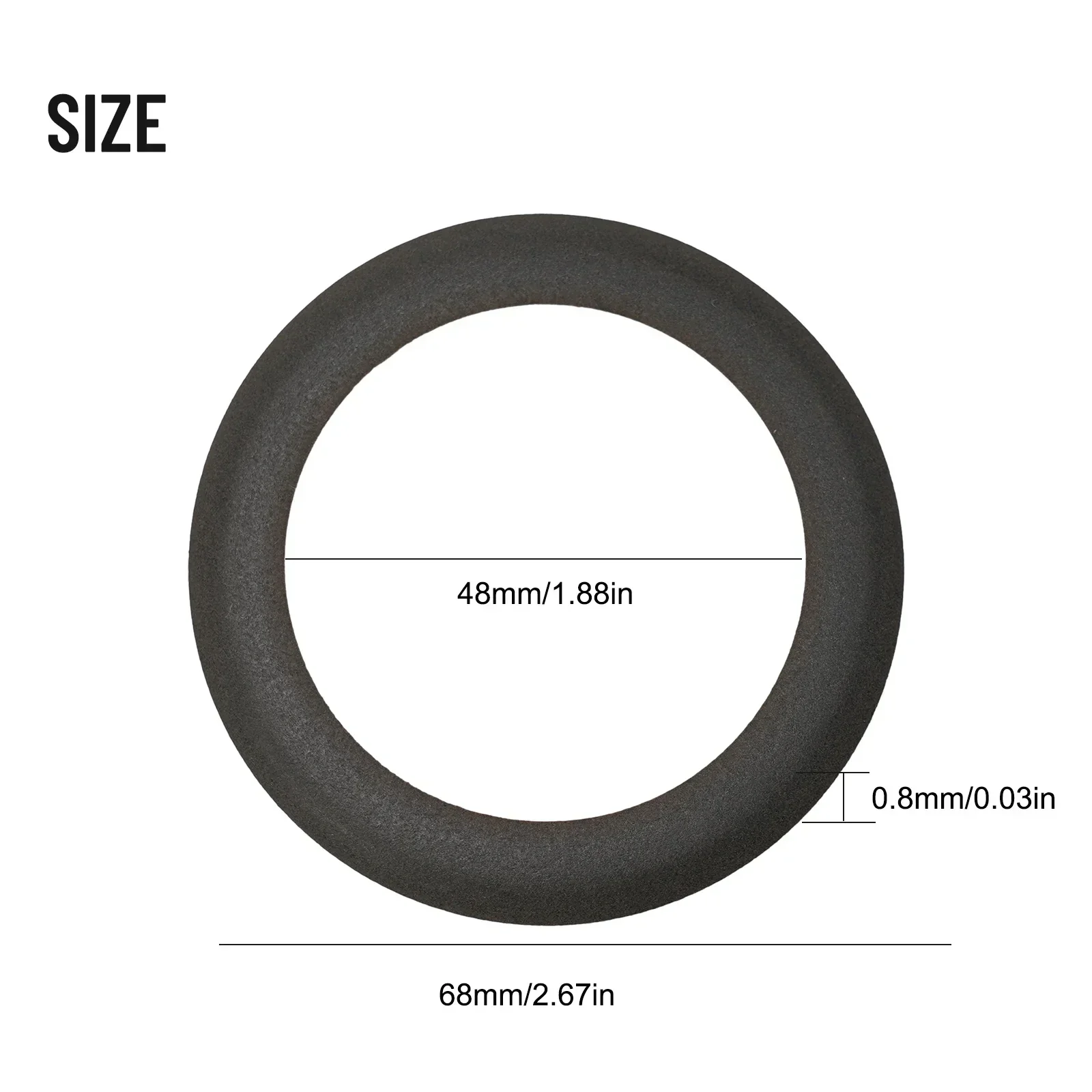 

1pcs Air Pump Piston Ring Rubber For 550W/1100W/1500W/1600W Oil-Cylinders Air Compressor Replacement Accessories