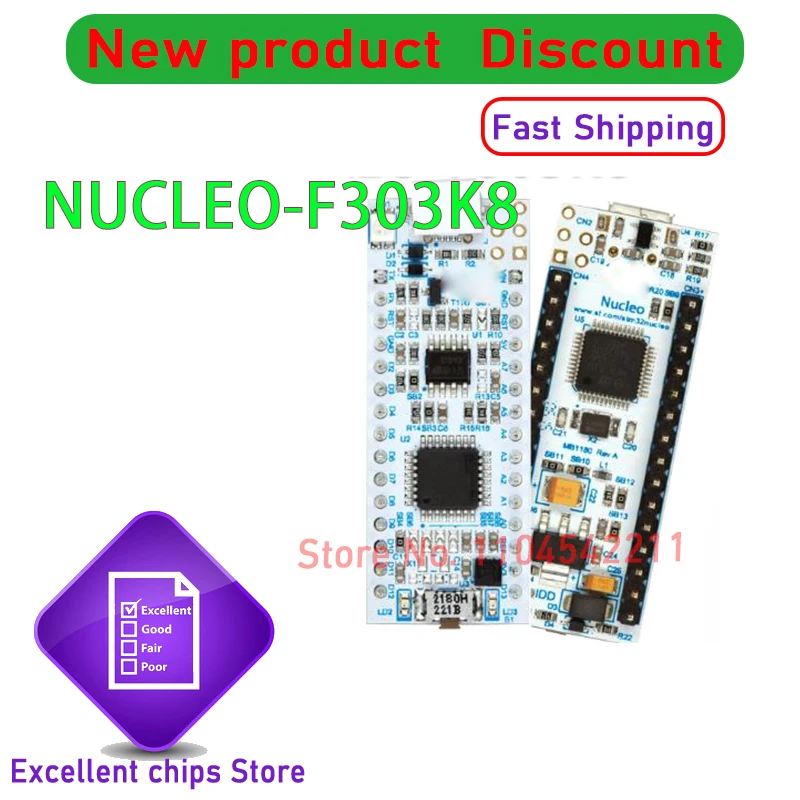 1 PZ/LOTTO NUCLEO-F303K8 NUCLEO-F303 STM32 Nuovo originale