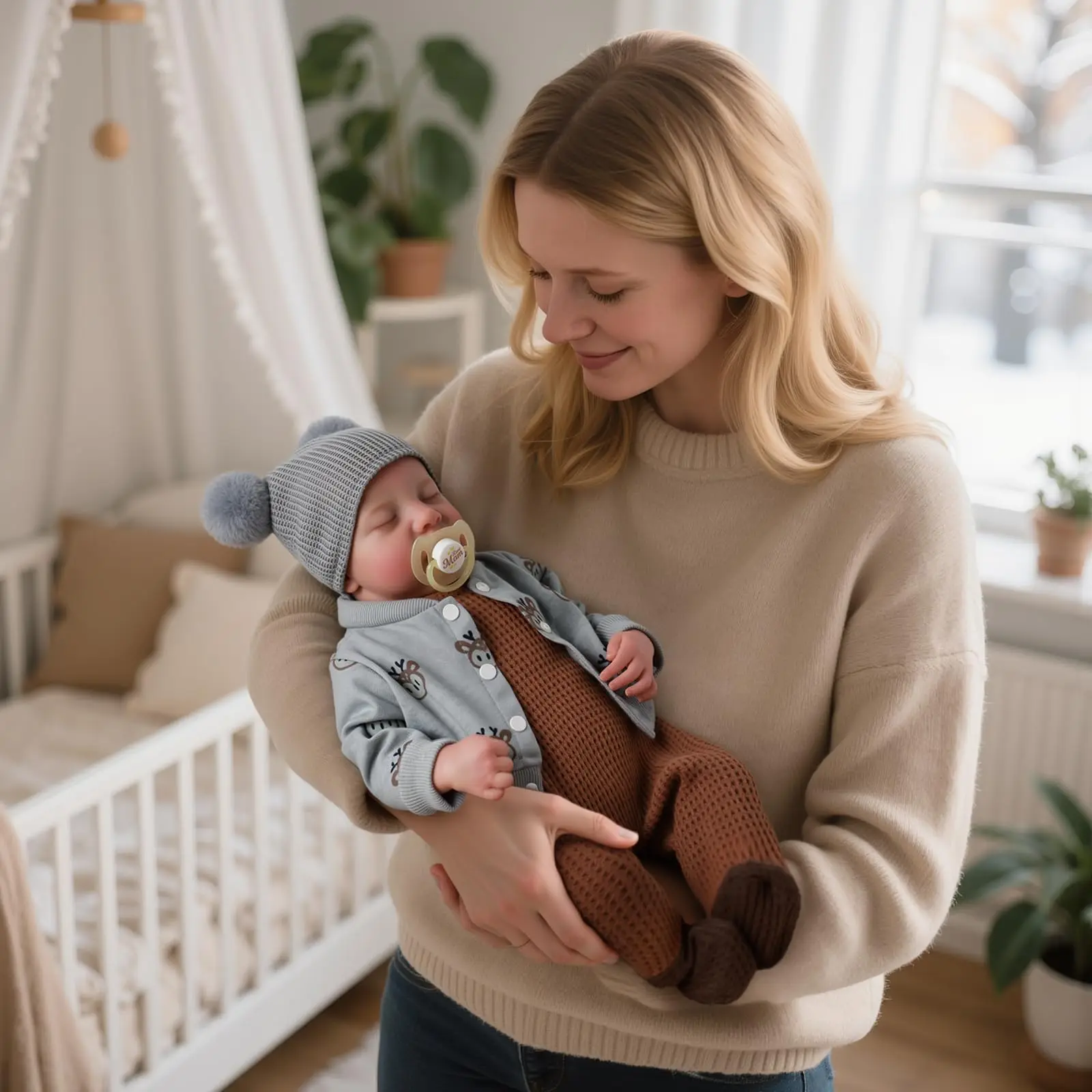 Realistyczne lalki Reborn - 50-centymetrowe, wyglądające jak prawdziwe, miękkie lalki Reborn dla dzieci od 3 lat i do kolekcji