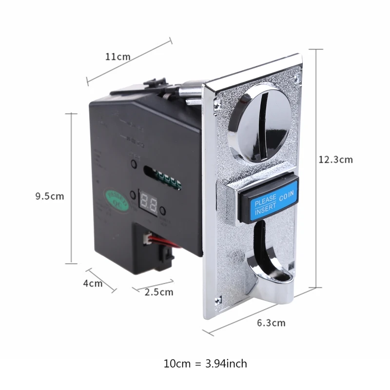 Coin Selector Acceptor Sorter Coin Selector Acceptor Roll Down Coin Acceptor Coin Selector Arcade Gaming Vending Machine