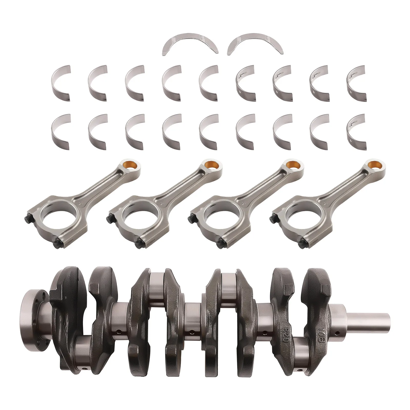 G4KH 2.0T Engine Crankshaft & Conrods Bearing Kit For Hyundai Kia 23111-2G400