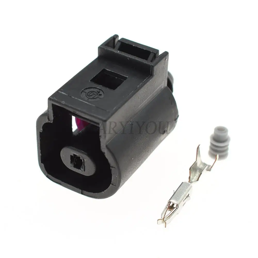 1 Set 1 Pin Oil Pressure Sensor Connector Plug Horn 1.5 MM Socket for Audi VW Jetta Golf GTI Passat DJ7012A-1.5-21