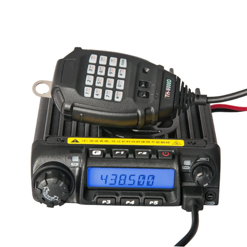 TH-9000D Mobile Radio 200CH VHF136-174MHz or UHF400-490MHz Super Power High / Mid / Low selectable power Walkie Talkie