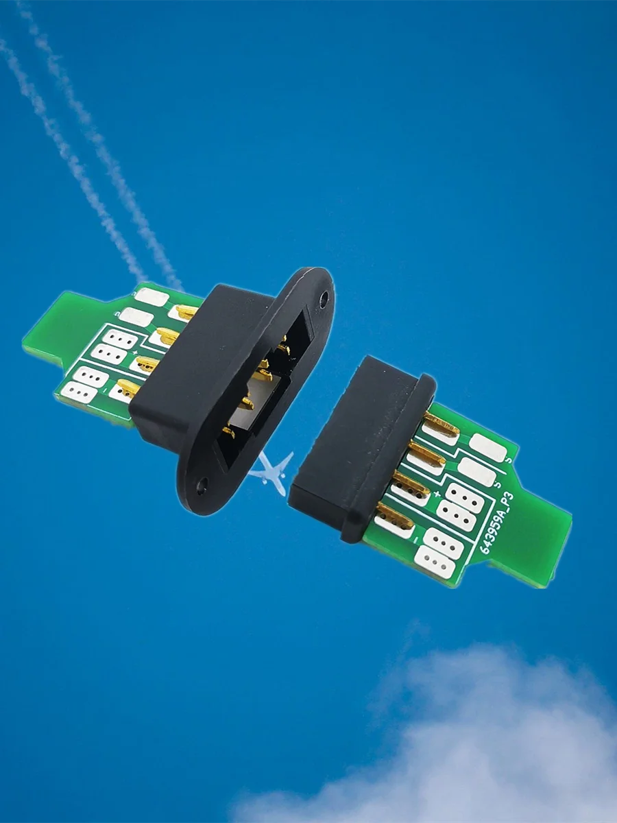 MPX8 core connector 2pairs for rc airplane accessories turbine jet parts vtol plugs