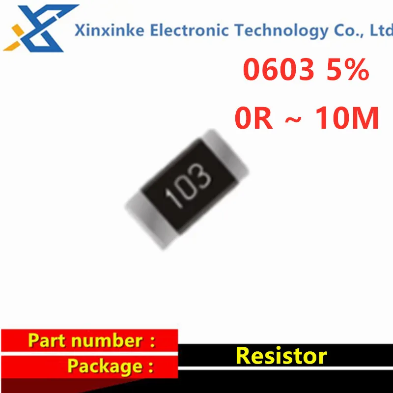 100PCS 0603 SMD 5% Resistor 0R ~ 10M 150R 220R 330R 470R 0 1 10ohm 1K 2.2K 10K 100K 0R 1R 10R 100R 150R 220R 330R 1M 10M 22K 30K
