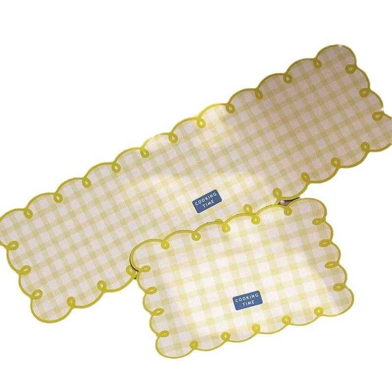 سجادة أرضية المطبخ الصغيرة الطازجة من طين المشطورة، امتصاص الماء، سريع الجفاف، سجادة أرضية الحمام غير قابلة للانزلاق، سجادة ممتصة للزيت