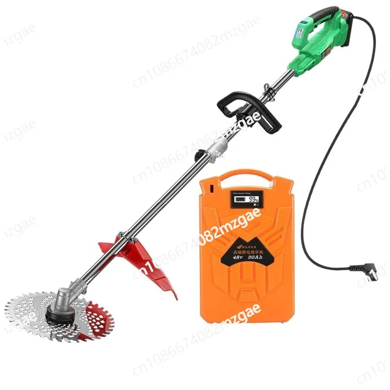 

Lithium battery new electric lawn mower multi-functional lawn mower rechargeable high-power lawn mower artifact