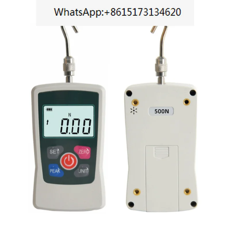 Small digital push-pull force meter ZMF-2-500N push-pull force meter kilogram puller pull-out force tester