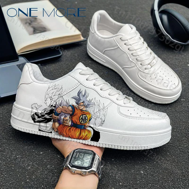 Dragon Ball Man Outdoor Basketball Shoes Son Goku Adult's Anime Print Tennis Shoes  Hot Selling Products