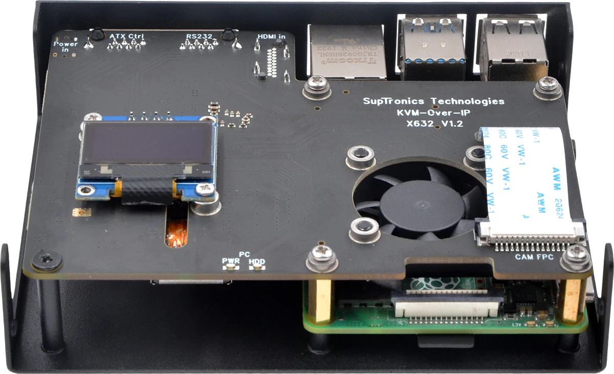 Imagem -06 - Interruptor Kvm Baseado em Raspberry pi Raspberry pi Kvm sobre ip Pikvm X632