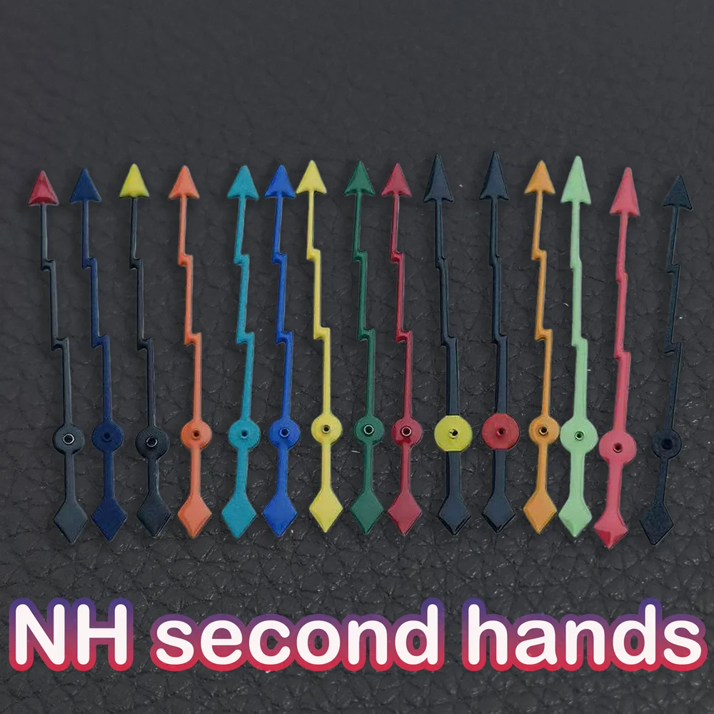 High quality NH35 watch pointer Lightning shape model suitable for NH35 NH36 movement watch second pointer men's watch parts
