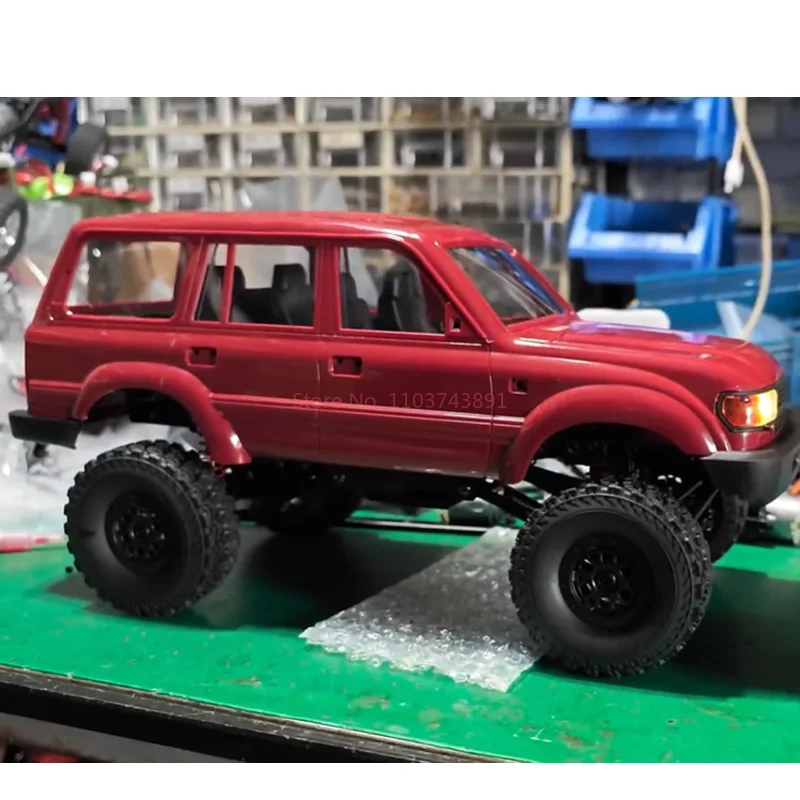 WPL RC CAR WPL-C54 CAR LC80 Crawler Simular escala completa 260 Motor Off Road Escalada Monsterk WPL 4WD Presente para crianças