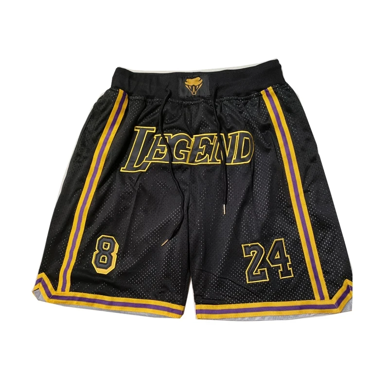 Adult Children's Sports Shorts Pocketless Basketball Shorts Outdoor Sports Beach Pants Sewing High Quality Hip Hop New