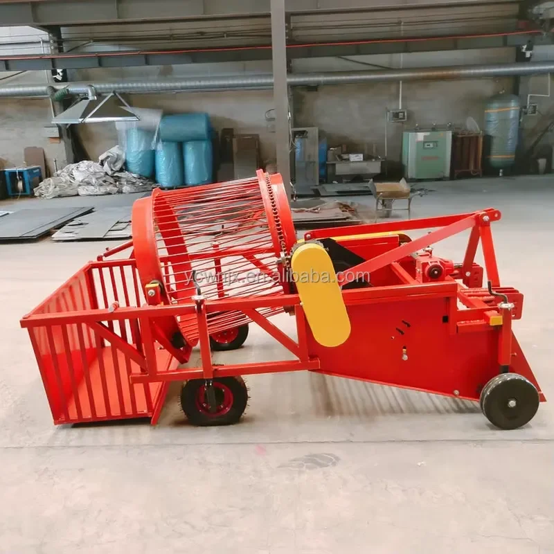 2026 Automatic Mulch Film Remover Machine Durable Farm Plastic Recycling Equipment