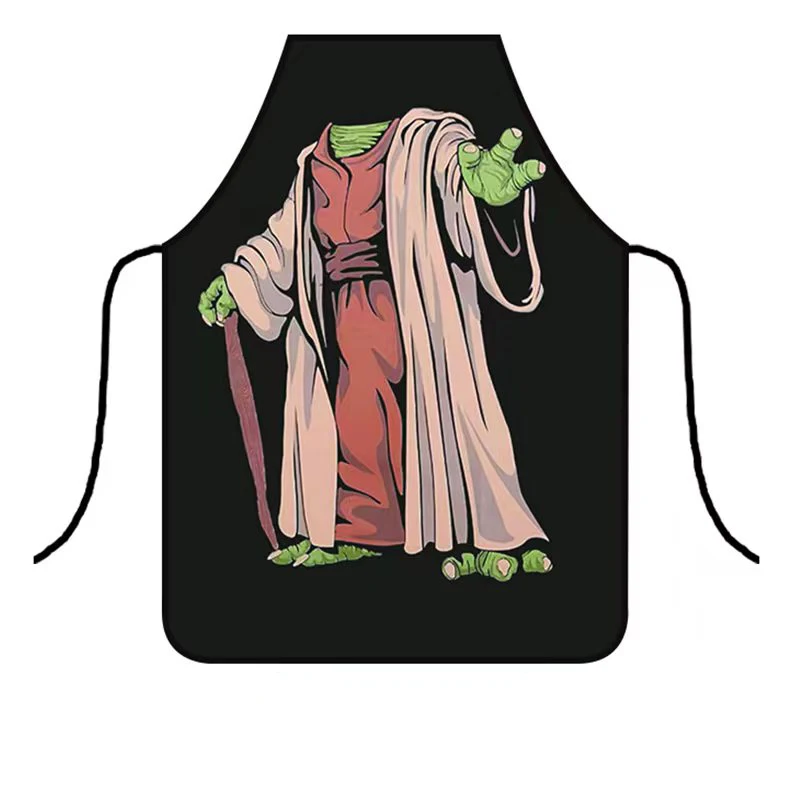 Kitchen Apron Funny Chef Cooking Gag Gift Stain-proof Creative BBQ Cleaning Baking Party Aprons for Men Women