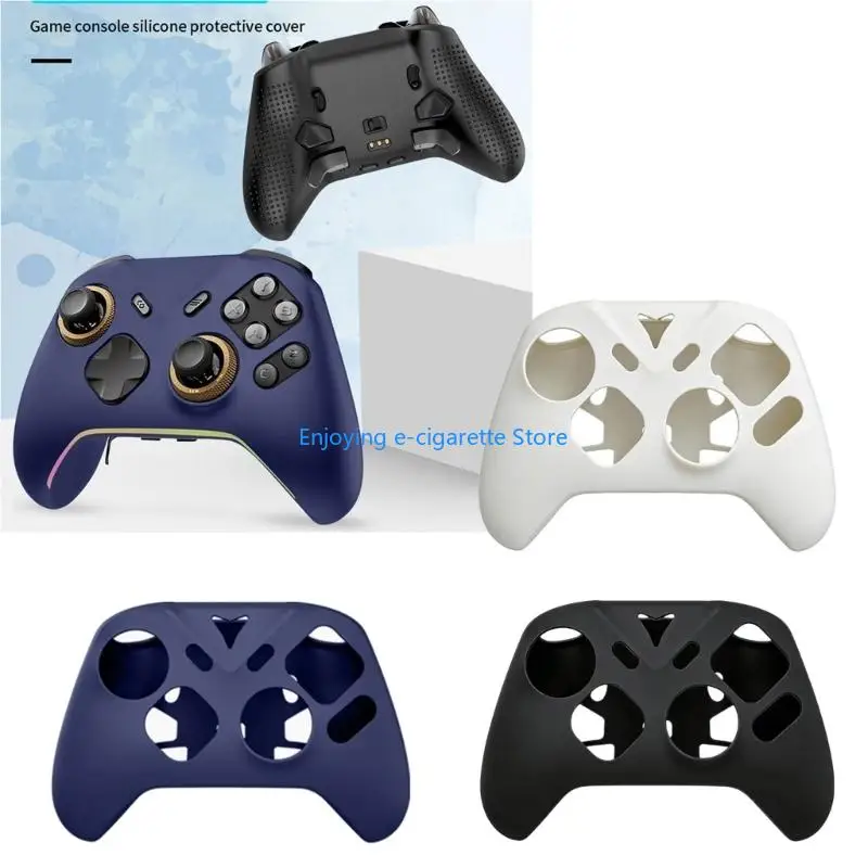 Gaming-Zubehör für 5 Schutzhülle Controller Kratzfeste Hülle Flexible Haut Silikonhülle Y4QF – Detail 5
