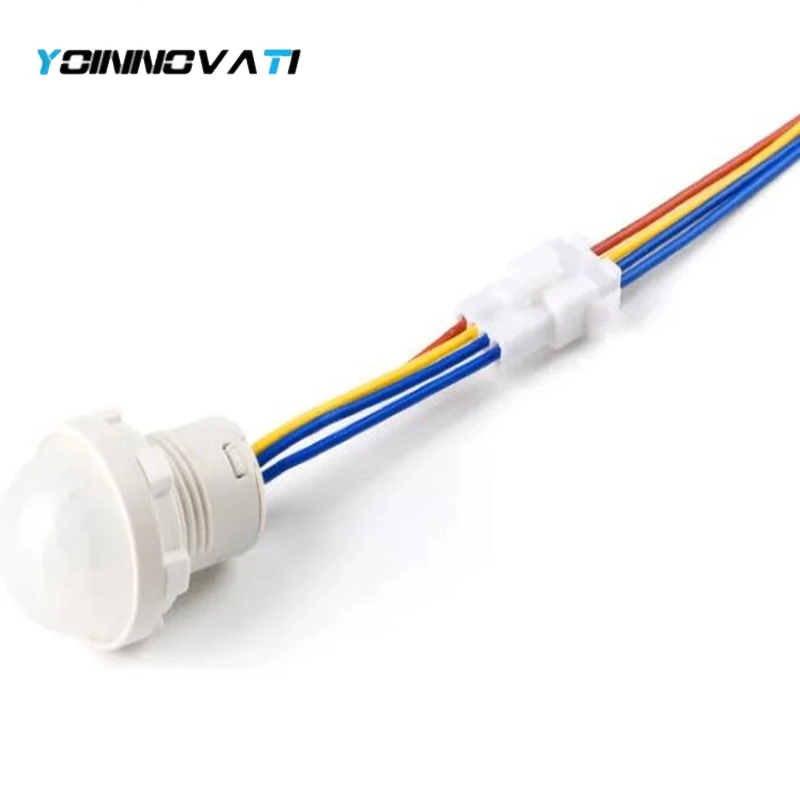Mini PIR Infrared Sensor Module Detector Smart Switch Controller Human Sensor Hand Scan Head AC 85-265V Home Indoor LED Lighting