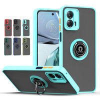 Armor Case For Motorola Moto G35 G55 G85 5G E14 G04S G04 G24 G84 G54 G53 Cover Ring Magnetic Holder Stand Coque Funda Shell Capa