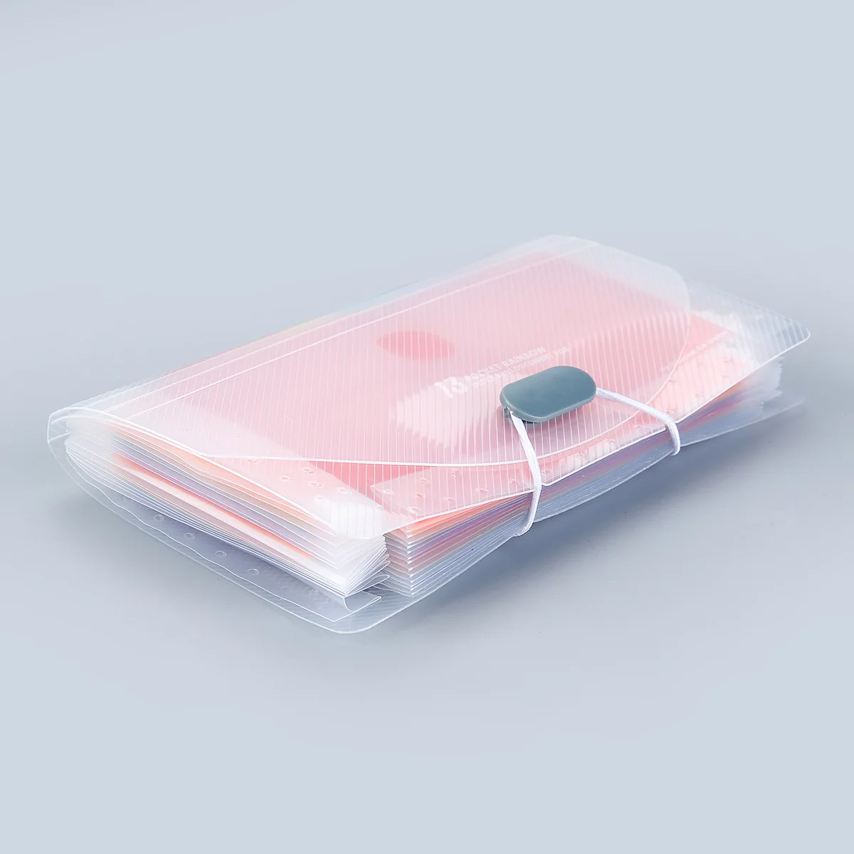 A6 File Folder 13 Compartments Mini Accordion Bag Rainbow Color Inner Page Invoice Receipt Storage Clip Folder Organizer Product