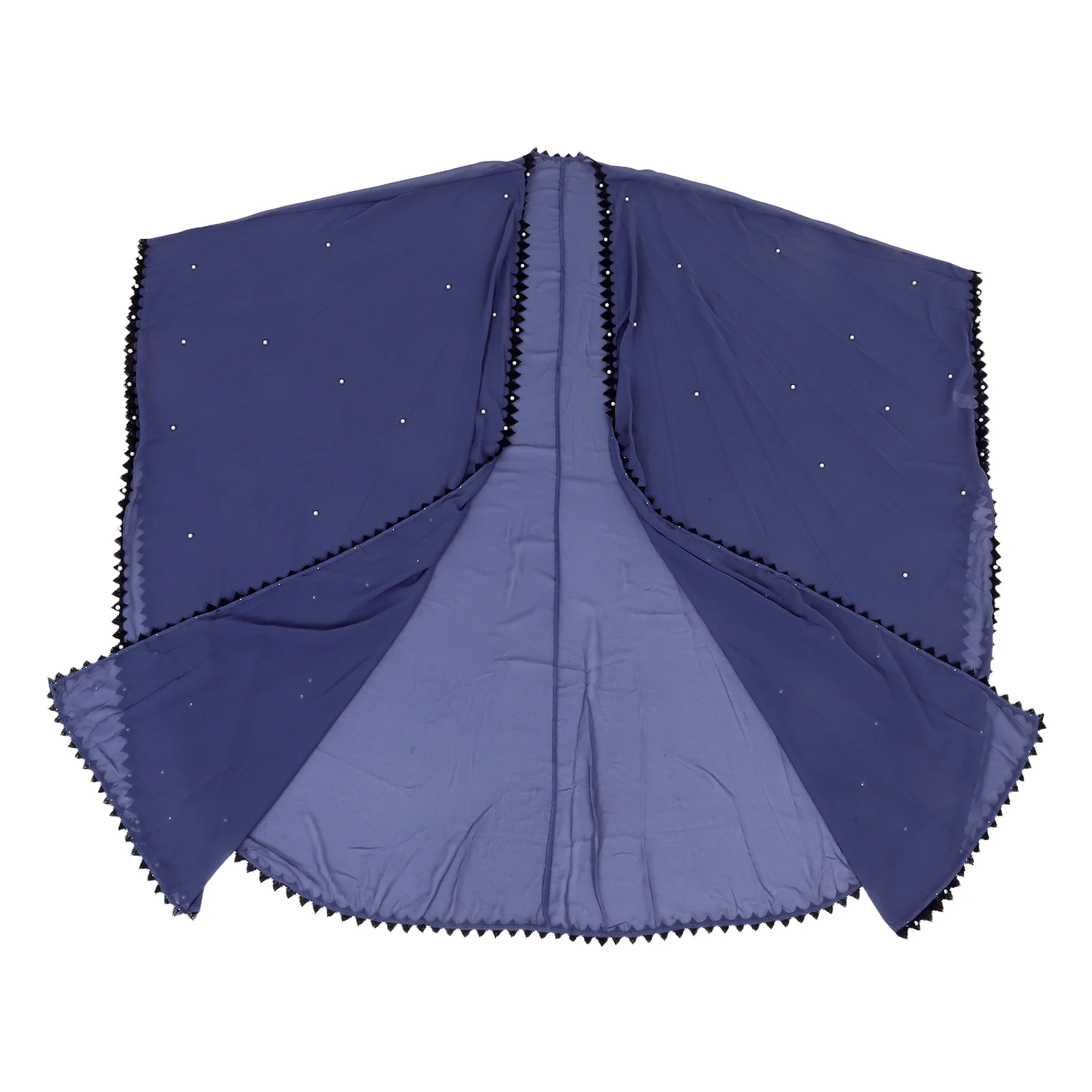 

Women's Abaya Coat Lace Beaded Stitching Long Sleeve Loose Maxi Cardigan Gown Lightweight Muslim Fashion Abaya