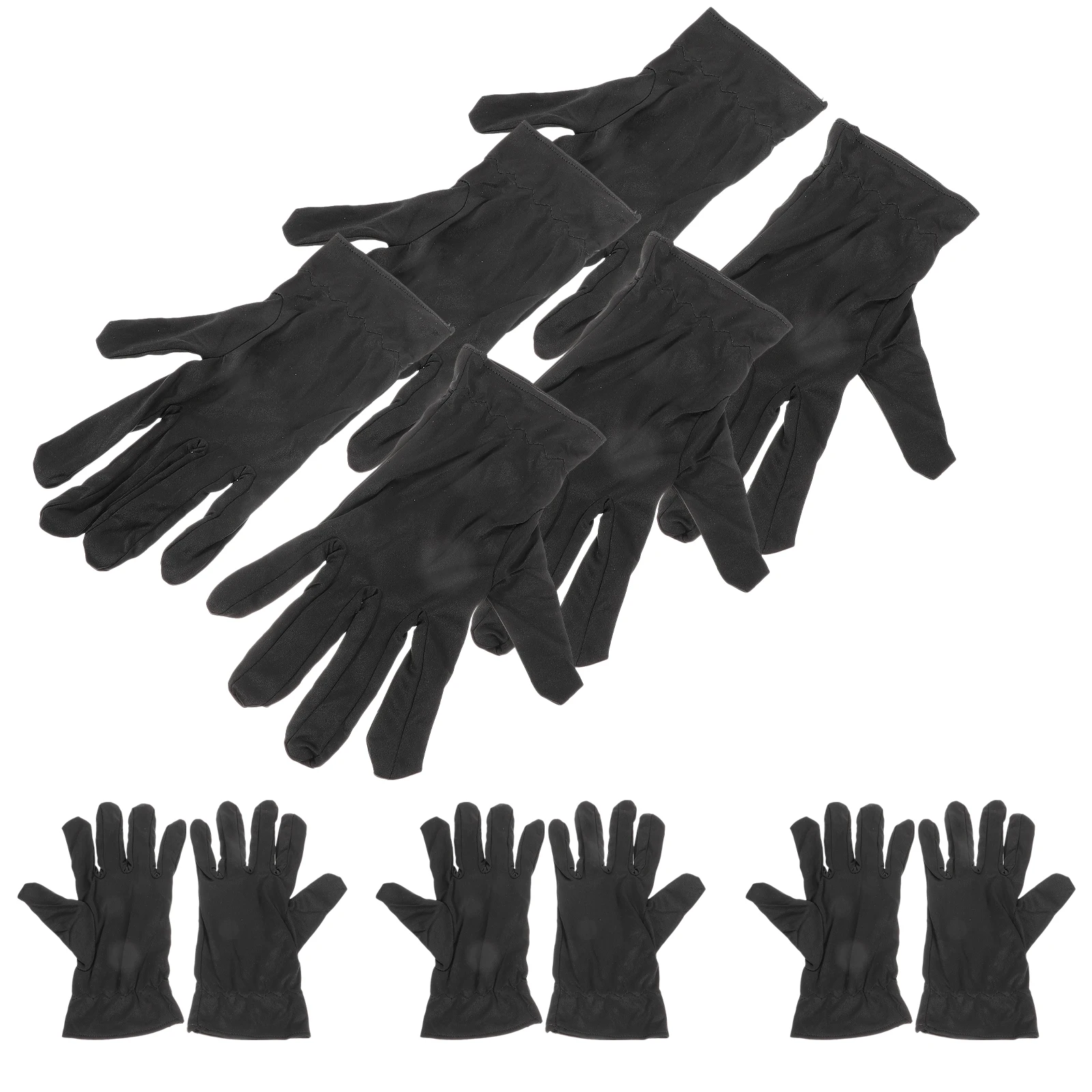 

Jewelry Pairs Cotton Gloves For Women Coin H Inspection Gloves for Men Women Stretchy Breathable Gardening