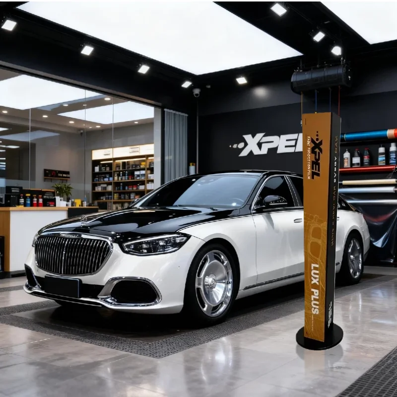 

Самовосстанавливающаяся прозрачная защитная пленка для автомобильной краски из ТПУ, толщина 8,5 мил, американский оригинальный XPEL PPF 152 см * 15 м * рулон