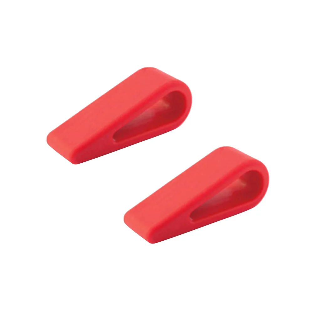 

2 Pcs Adjustable Silverware Laptop Stand Computer Red Bracket for Desktop Decoration