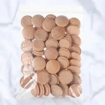 50 шт., цветные деревянные крышки для отверстий, декоративные заглушки для мебели, быстрая установка, высококачественные деревянные колпачки для отверстий для полки домашнего офиса