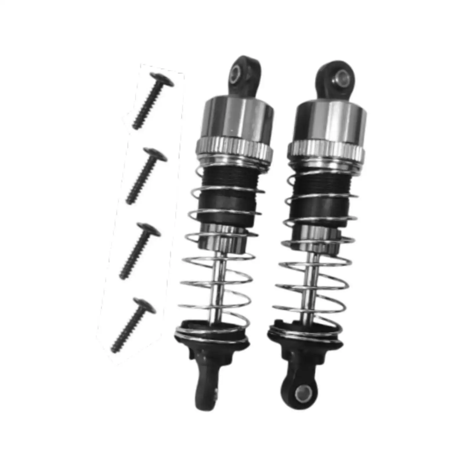 2Pcs RC Car Shock Absorbers Metal Shock Absorbers for 14208 1:16 1:14 Scale