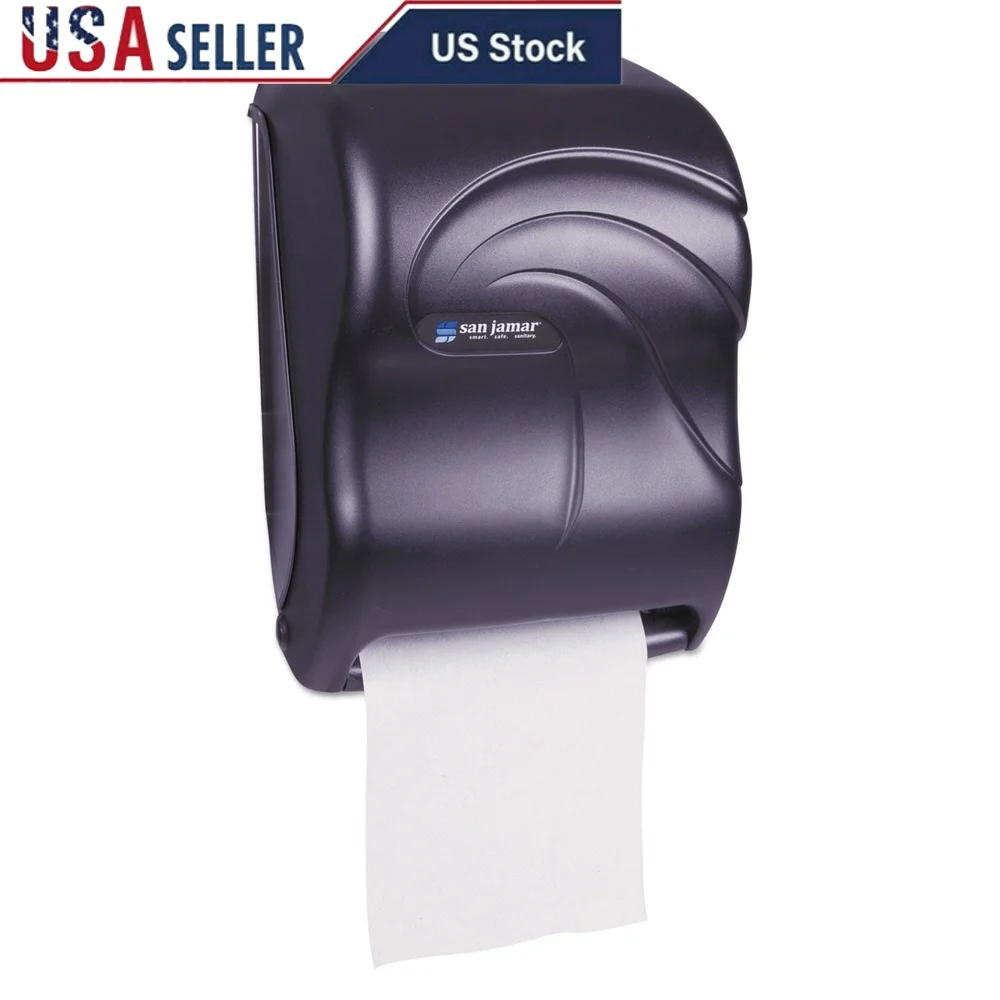 

Бесконтактный электронный рулонный диспенсер для полотенец, предотвращение микробов, автоматический датчик, контроль порции, длина 10-дюймового удара, ударопрочный